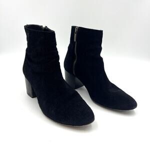 Thursday Boot Company Paloma Booties Black Suede Boots